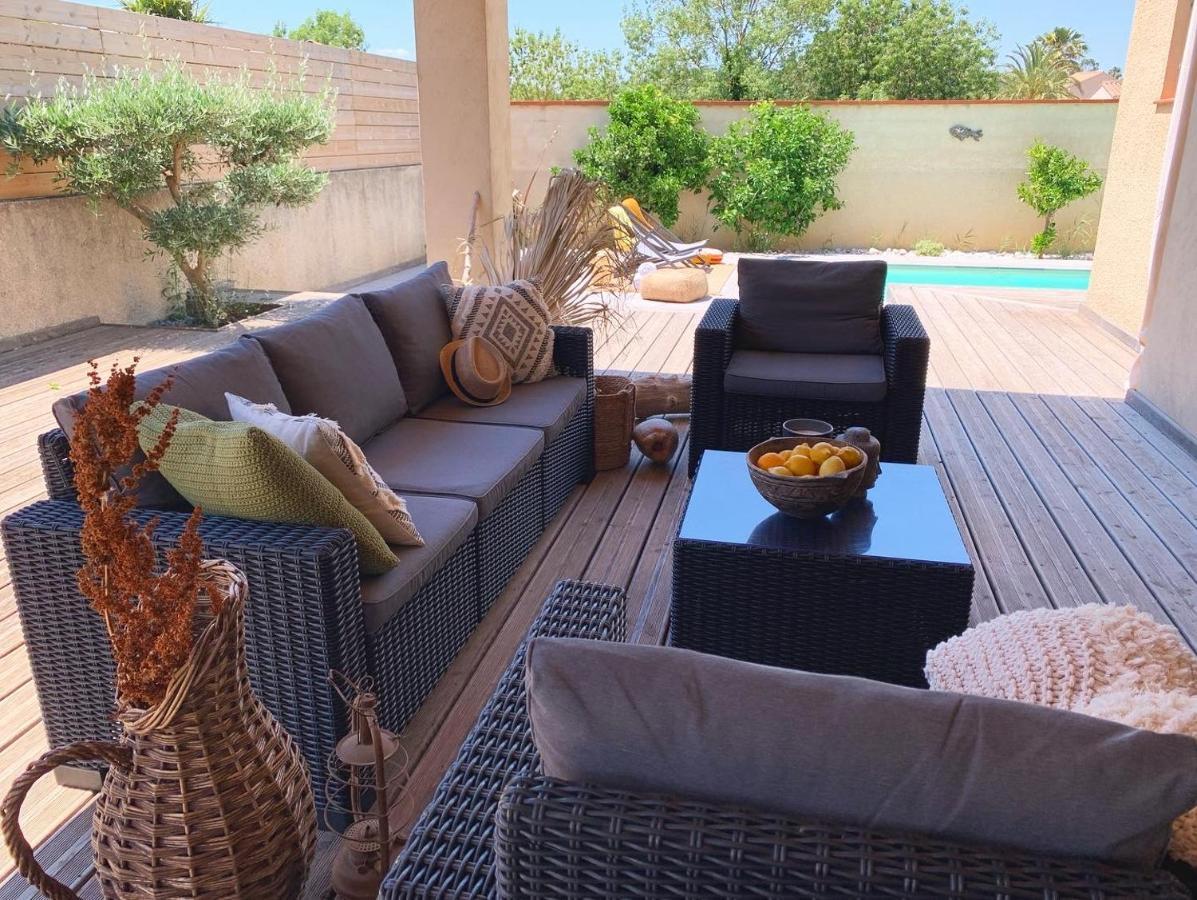 Le Petit Bali Spacieuse Pour 8 Avec Piscine Hébergement de vacances Saint-Cyprien (Pyrenees-Orientales)