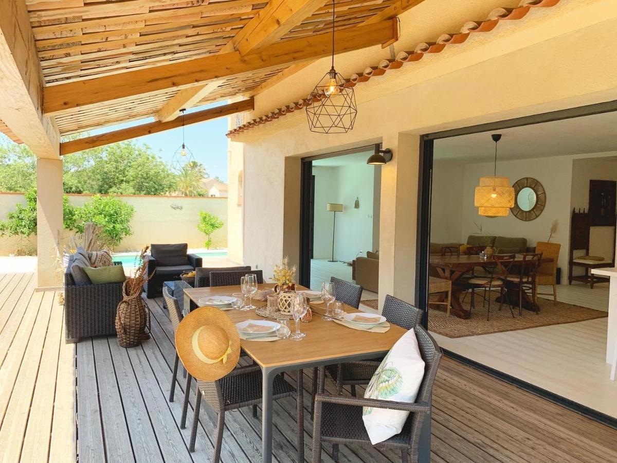 Hébergement de vacances Le Petit Bali Spacieuse Pour 8 Avec Piscine Saint-Cyprien (Pyrenees-Orientales)