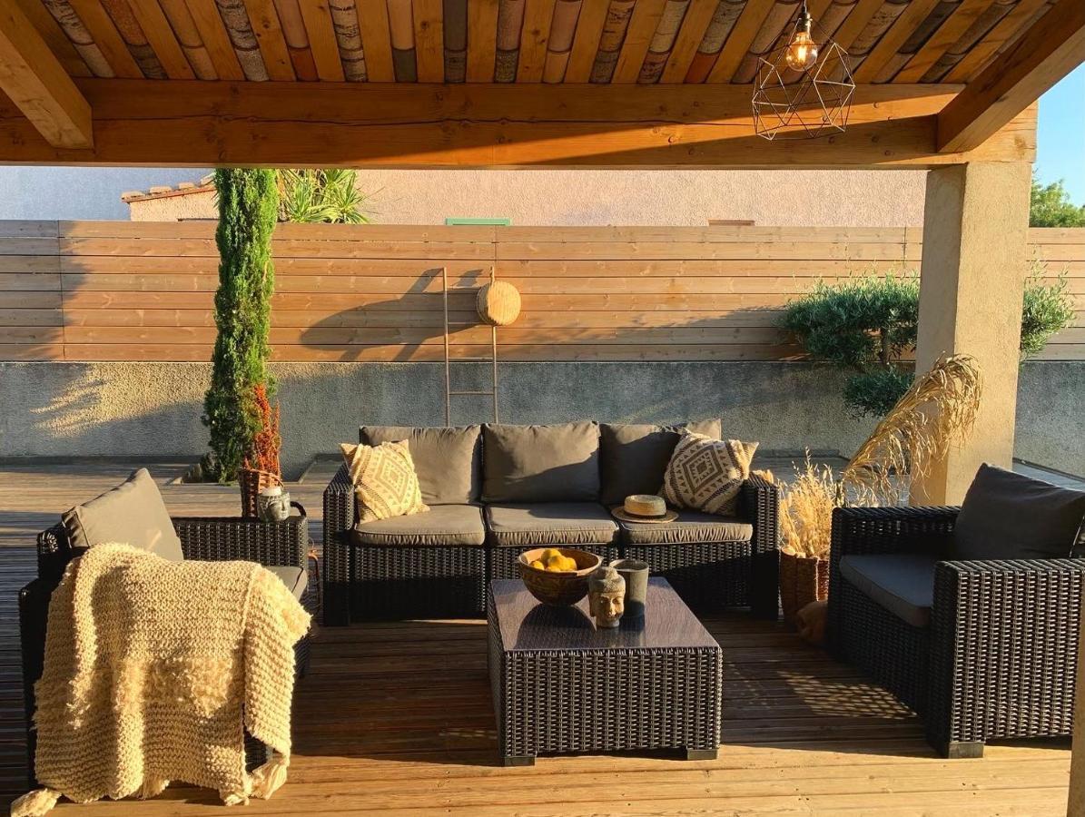 Hébergement de vacances Le Petit Bali Spacieuse Pour 8 Avec Piscine